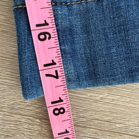 Chicos Lightweight Denim Wide Leg Culotte Crop Capri Jeans Size 2 US Large/12 - Picture 12 of 14